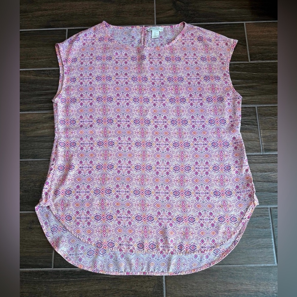 Cynthia Rowley Sleeveless Top Size XL